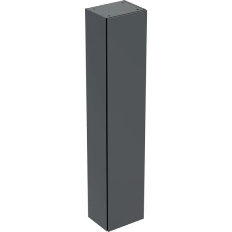 GEBERIT ONE Wysoka szafka 36 cm z jednymi drzwiami, czarny