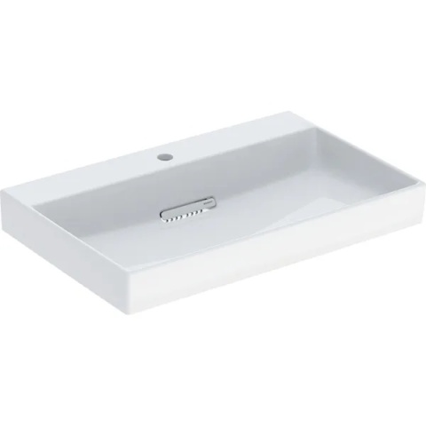 GEBERIT Umywalka Geberit ONE CleanDrain 75 cm, z otworem centralnym baterie