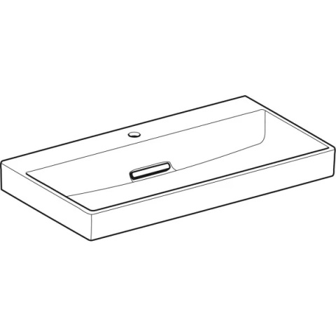 GEBERIT Umywalka Geberit ONE CleanDrain 90 cm, z otworem centralnym na baterie