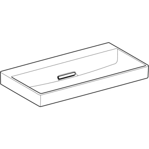 GEBERIT Umywalka Geberit ONE CleanDrain 90 cm, bez otworu na baterie