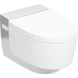 GEBERIT Urządzenie WC z funkcją higieny intymnej Geberit AquaClean Mera Comfort, wisząca miska WC, chrom