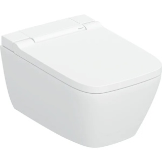 GEBERIT Urządzenie WC z funkcją higieny intymnej Geberit AquaClean Sela, wisząca miska WC, prostokątna, biały