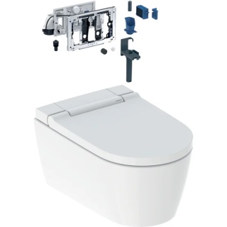 GEBERIT Urządzenie WC z funkcją higieny intymnej Geberit AquaClean Sela, wisząca miska WC, DuoFresh, biały
