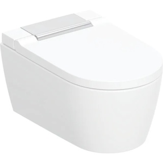 GEBERIT Urządzenie WC z funkcją higieny intymnej Geberit AquaClean Sela, wisząca miska WC, chrom
