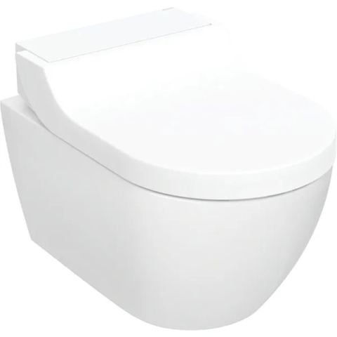 GEBERIT Urządzenie WC z funkcją higieny intymnej Geberit AquaClean Tuma Comfort, wisząca miska WC, biały