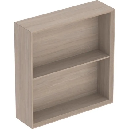 GEBERIT ONE Regał kwadratowy, szerokość 45 cm, dąb