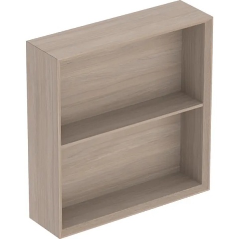 GEBERIT ONE Regał kwadratowy, szerokość 45 cm, dąb