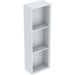 GEBERIT ONE Regał prostokątny, szerokość 22,5 cm, biały mat