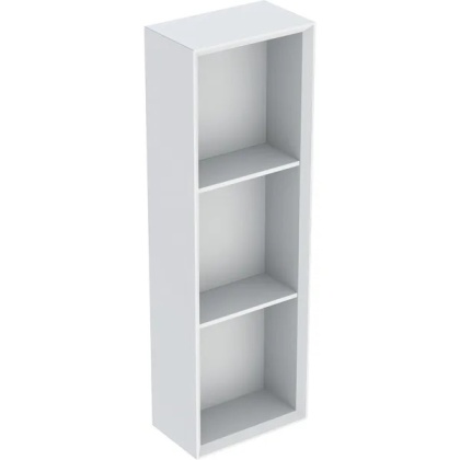 GEBERIT ONE Regał prostokątny, szerokość 22,5 cm, biały mat