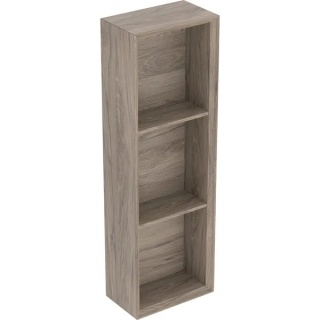 GEBERIT ONE Regał prostokątny, szerokość 22,5 cm, orzech hickory