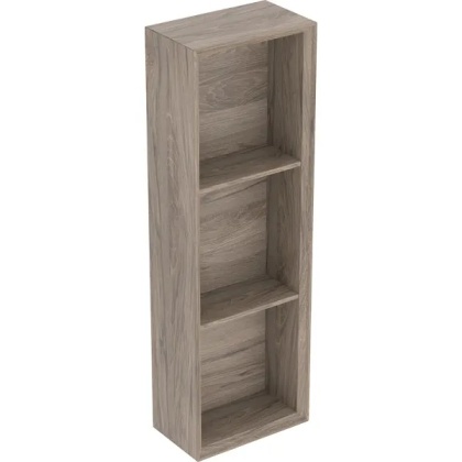 GEBERIT ONE Regał prostokątny, szerokość 22,5 cm, orzech hickory