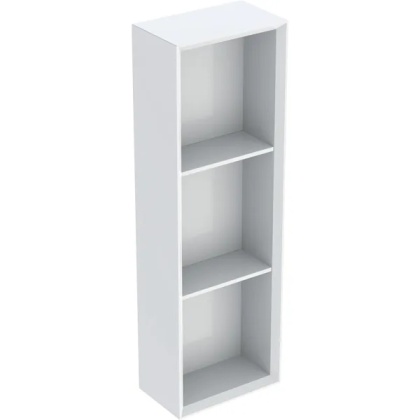 GEBERIT ONE Regał prostokątny, szerokość 22,5 cm, biały połysk