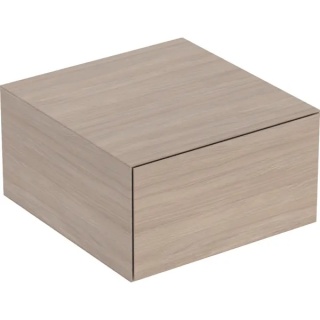 GEBERIT ONE Szafka boczna, z jedną szufladą, szerokość 45 cm, dąb