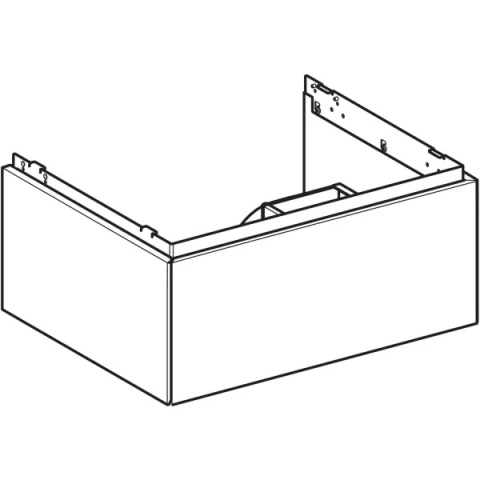 GEBERIT ONE Szafka pod umywalkę 60 cm, czarny