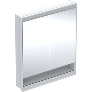 GEBERIT ONE Szafka z lustrem i wnęką, podtynkowa wysokość 90 cm, szerokość 75 cm, biała