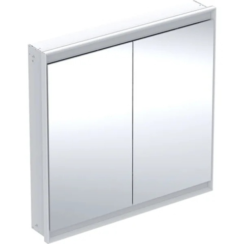 GEBERIT ONE Szafka z lustrem podtynkowa wysokość 90 cm, biała