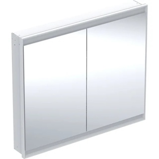 GEBERIT ONE Szafka z lustrem podtynkowa wysokość 90 cm, biała