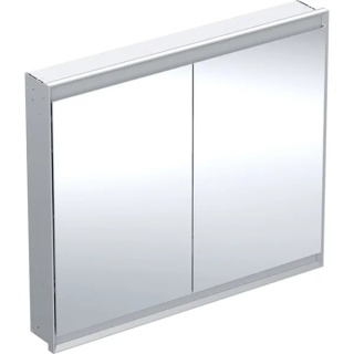 GEBERIT ONE Szafka z lustrem podtynkowa wysokość 90 cm, aluminium