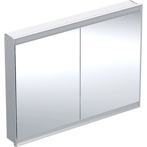 GEBERIT ONE Szafka z lustrem podtynkowa wysokość 90 cm, aluminium