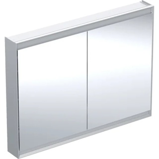 GEBERIT ONE Szafka z lustrem, wysokość 90 cm, szerokość 120 cm, aluminium
