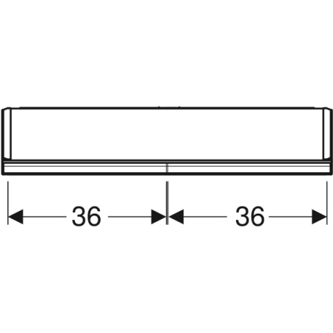 GEBERIT ONE Szafka z lustrem, wysokość 90 cm, szerokość 75 cm, biała