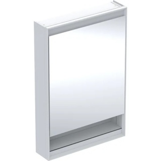 GEBERIT ONE Szafka z lustrem, z wnęką, wysokość 90 cm, biała