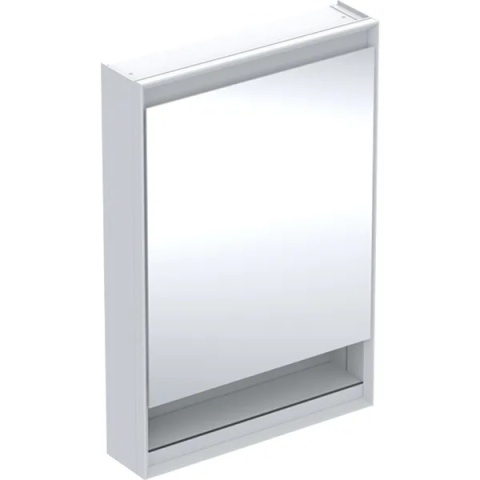 GEBERIT ONE Szafka z lustrem, z wnęką, wysokość 90 cm, biała