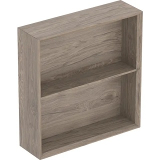 GEBERIT ONE Regał kwadratowy, szerokość 45 cm, orzech hickory