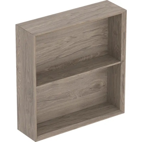 GEBERIT ONE Regał kwadratowy, szerokość 45 cm, orzech hickory