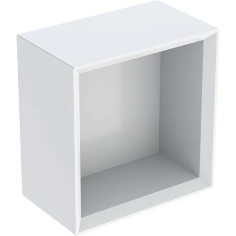 GEBERIT ONE Szafka kwadratowa, szerokość 22,5 cm, biały połysk