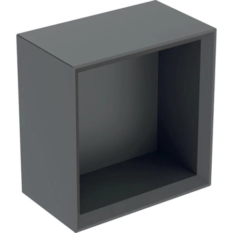 GEBERIT ONE Szafka kwadratowa, szerokość 22,5 cm, lava