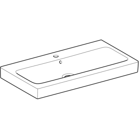 GEBERIT iCON Umywalka 90 cm , z otworem centralnym