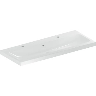GEBERIT iCon Light Umywalka 120 cm, z otworem z lewej i prawej strony, KeraTect
