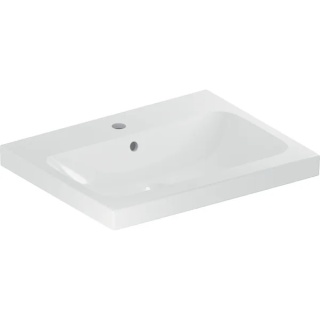 GEBERIT iCon Light Umywalka 60 cm, z otworem centralnym, KeraTect