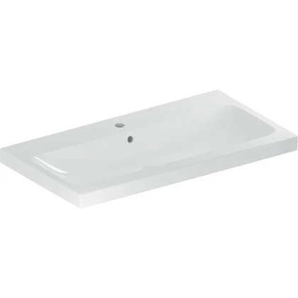 GEBERIT iCon Light Umywalka 90 cm, z otworem centralnym