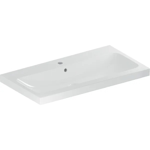 GEBERIT iCon Light Umywalka 90 cm, z otworem centralnym
