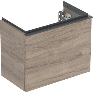 GEBERIT iCon Szafka pod małą umywalkę, z jedną szufladą, orzech hickory