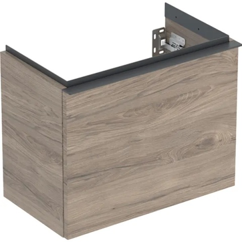 GEBERIT iCon Szafka pod małą umywalkę, z jedną szufladą, orzech hickory