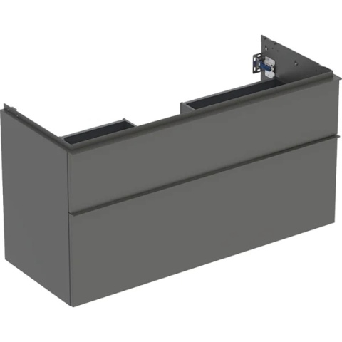GEBERIT iCon Szafka pod umywalkę 120 cm, z dwoma szufladami, lava
