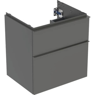 GEBERIT iCon Szafka pod umywalkę 60 cm, z dwoma szufladami, lava