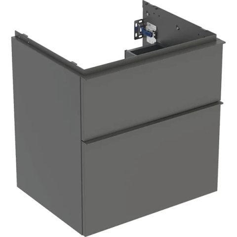 GEBERIT iCon Szafka pod umywalkę 60 cm, z dwoma szufladami, lava