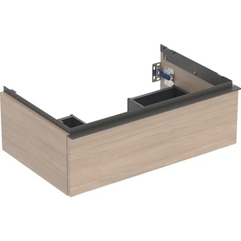 GEBERIT iCon Szafka pod umywalkę 75 cm, z jedną szufladą, dąb