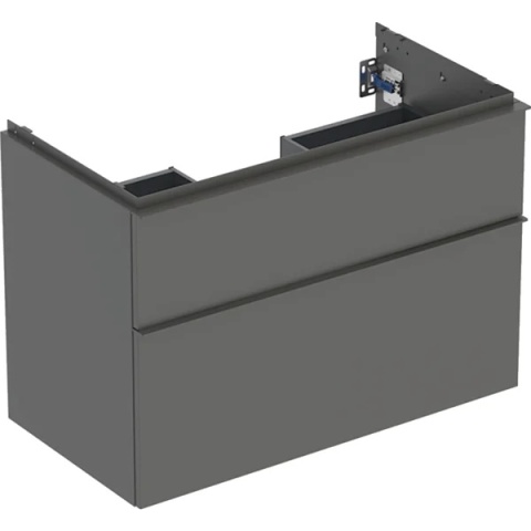 GEBERIT iCon Szafka pod umywalkę 90 cm, z dwoma szufladami, lava