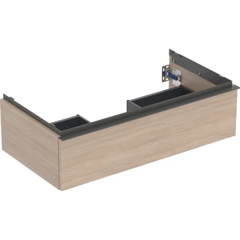 GEBERIT iCon Szafka pod umywalkę 90 cm, z jedną szufladą, dąb