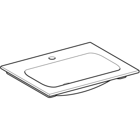 GEBERIT iCon Umywalka meblowa 60 cm, biała
