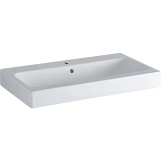 GEBERIT iCon Umywalka nablatowa 75 cm, biała