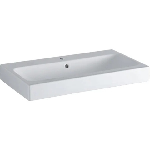 GEBERIT iCon Umywalka nablatowa 75 cm, biała