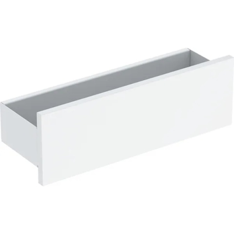 GEBERIT SMYLE Półka ścienna, kształt geometryczny, biały