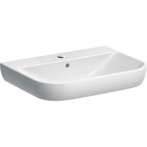 GEBERIT SMYLE Umywalka 65 cm, biały/KeraTect