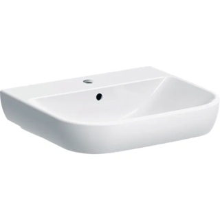 GEBERIT SMYLE Umywalka 55 cm, biały/KeraTect
